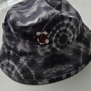 SUNY Cortland Red Dragons Black Tie Dye Bucket Hat Adult OSFM
